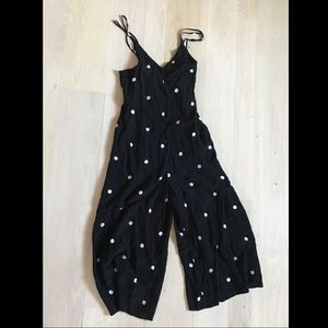 Free People Polkadot Jumpsuit